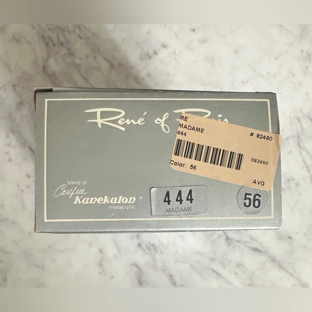Rare Vintage Rene Of Paris Wig‎ #444 Madame Color #56.